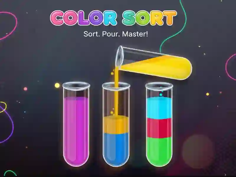 Žaidimas Color Sort internete