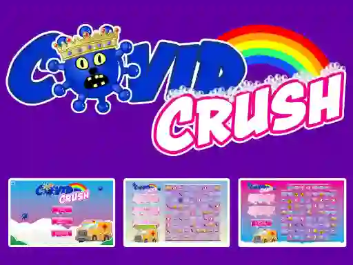 Žaidimas Covid Crush internete