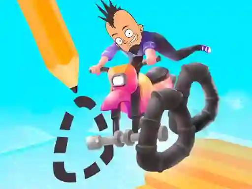 Žaidimas Scribble racing internete