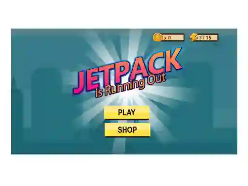 Žaidimas Jetpack Is Running Out internete