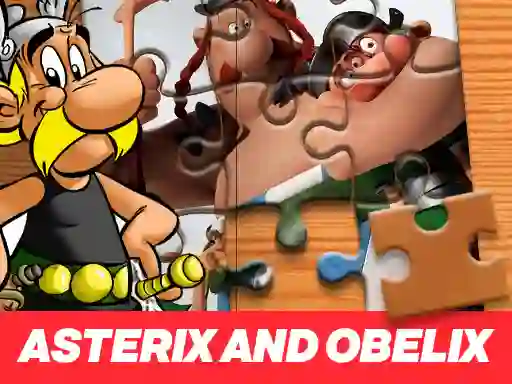 Žaidimas Asterix and Obelix Jigsaw Puzzle internete