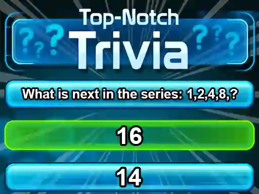 Žaidimas Top Notch Trivia internete