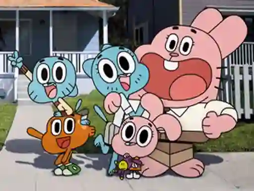 Žaidimas Gumball: Hidden Stars internete