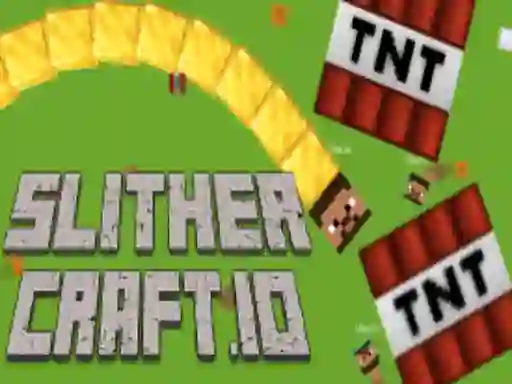 Žaidimas SlitherCraft.io internete
