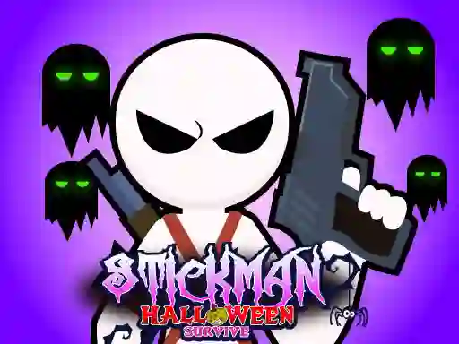 Žaidimas Stickman Halloween Survive internete