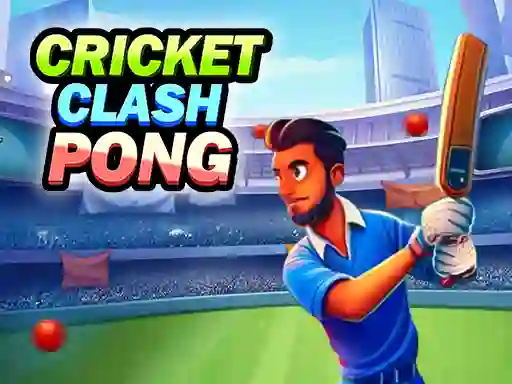 Žaidimas Cricket Clash Pong internete