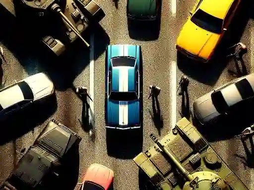 Žaidimas GTA Car Rush internete