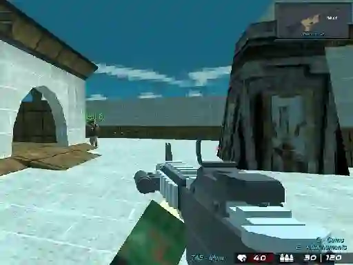 Žaidimas Blocky Shooting Arena 3d Pixel Combat internete