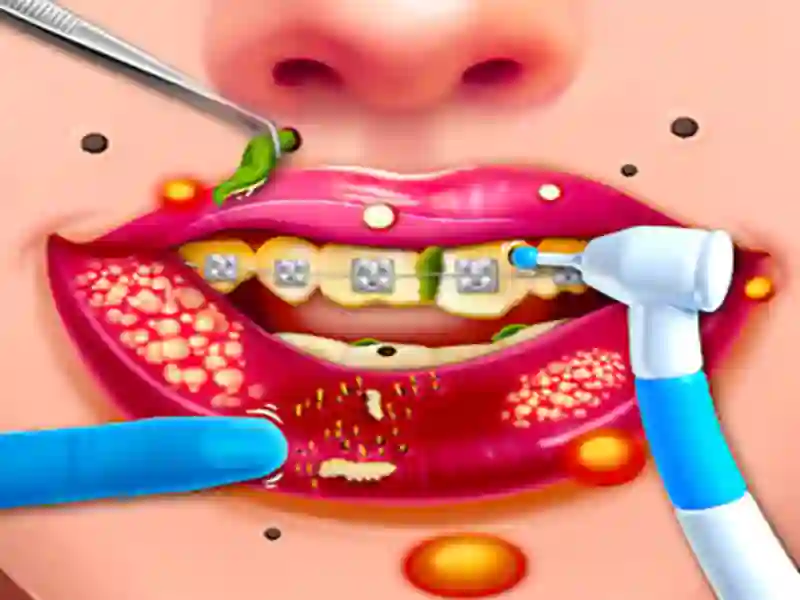 Žaidimas Kids Dentist Asmr Salon internete