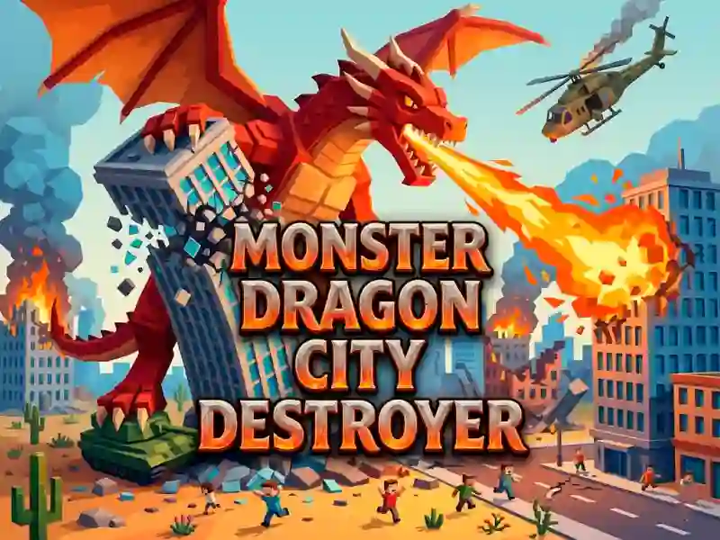 Žaidimas Monster Dragon City Destroyer internete