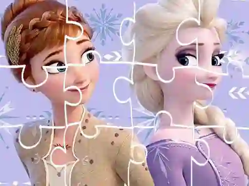 Žaidimas Frozen Sister Jigsaw internete