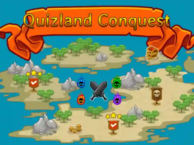 Žaidimas Quizland Conquest internete