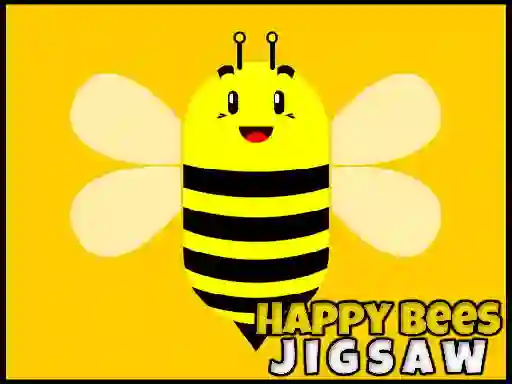 Žaidimas Happy Bees Jigsaw internete