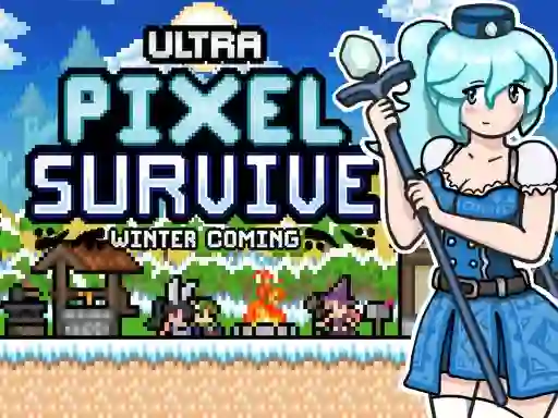 Žaidimas Ultra Pixel Survive Winter Coming internete