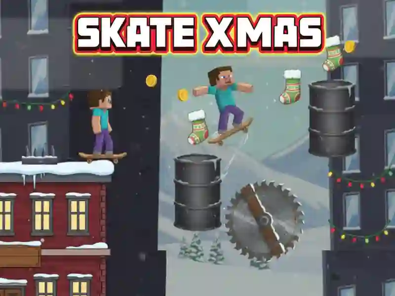 Žaidimas Skate Xmas internete