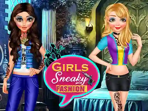 Žaidimas Girls Sneaky Fashion internete