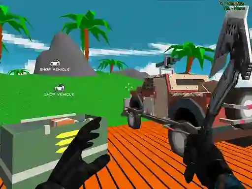Žaidimas Vehicle Wars Multiplayer 2020 internete