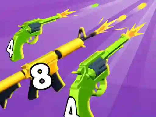 Žaidimas Merge 2048 Gun Rush internete
