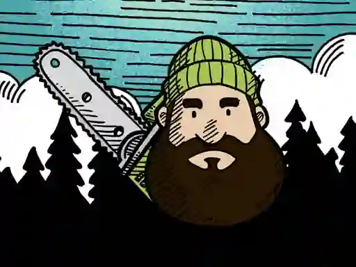 Žaidimas Lumberjack Coloring internete