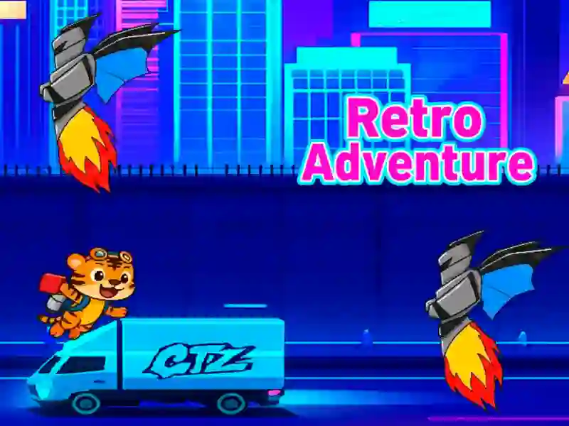 Žaidimas Retro Adventure internete