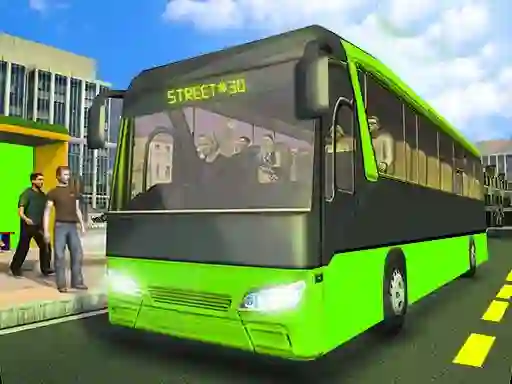 Žaidimas City Passenger Coach Bus Simulator Bus Driving 3d internete