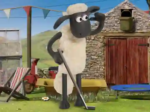 Žaidimas Shaun The Sheep Baahmy Golf internete