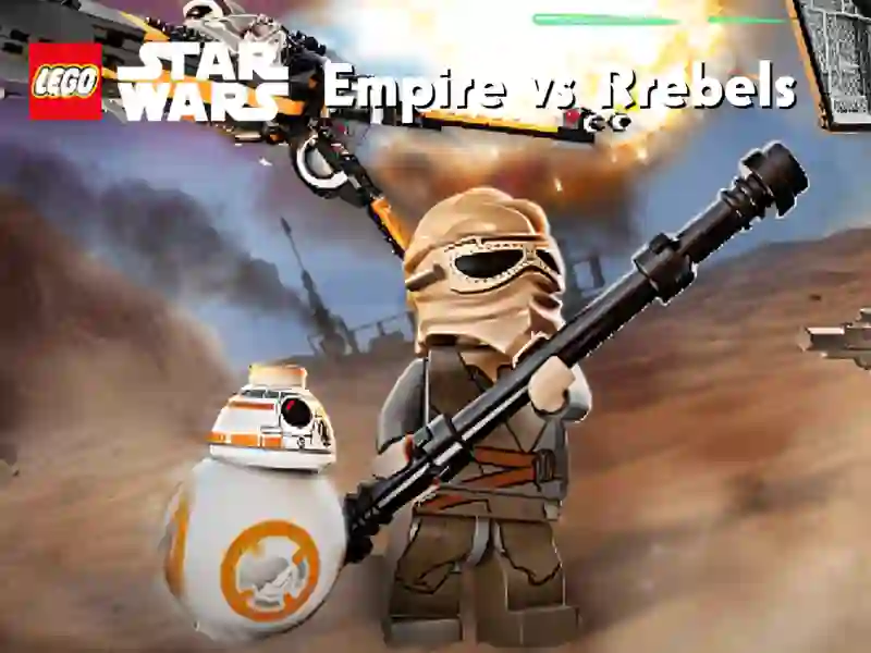 Žaidimas Lego Star Wars: Empire vs Rrebels 2018 internete
