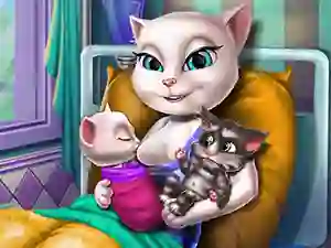 Žaidimas Angela Twins Birth internete