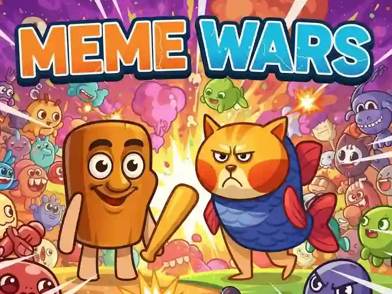 Žaidimas Meme Wars internete