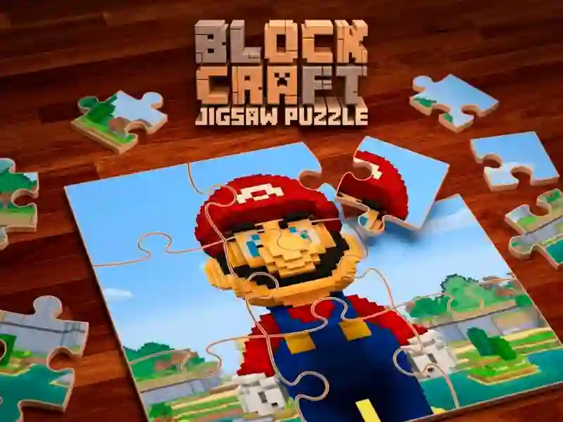 Žaidimas Block Craft Jigsaw Puzzle internete