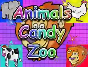 Žaidimas Animals Candy Zoo internete