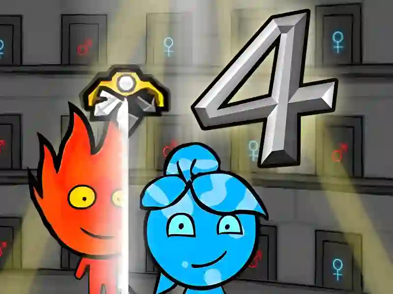 Žaidimas Fireboy & Watergirl 4 in Crystal Temple internete