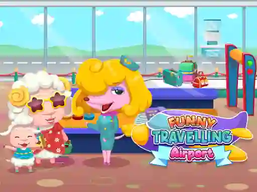 Žaidimas Funny Travelling Airport internete