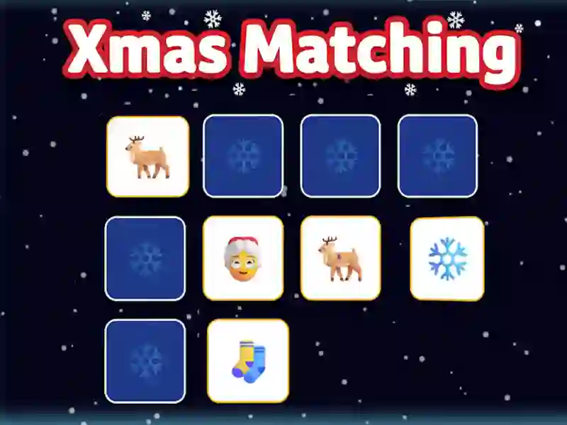 Žaidimas Xmas Matching internete