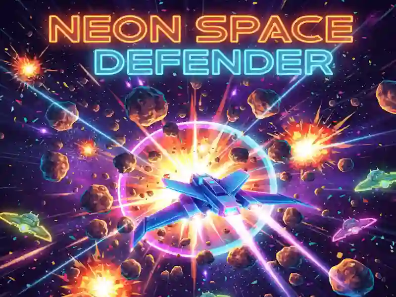 Žaidimas Neon Space Defender internete