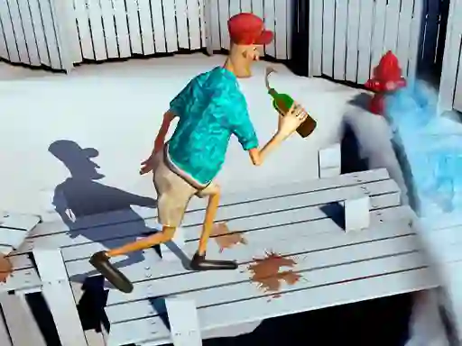Žaidimas Drunk Man 3D internete