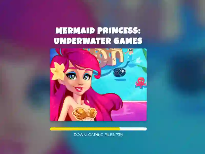 Žaidimas Mermaid Princess: Underwater Games internete