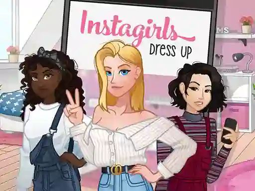 Žaidimas Instagirls Dress Up internete