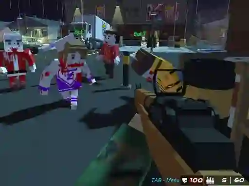 Žaidimas GunGame 24 Pixel internete