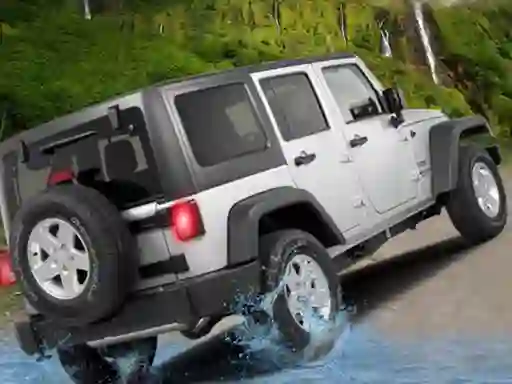 Žaidimas 4x4 Passenger Jeep Driving game 3D internete