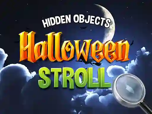 Žaidimas Hidden Objects: Halloween Stroll internete