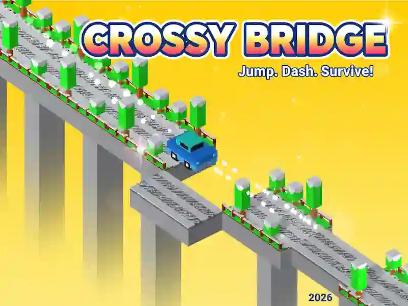 Žaidimas Crossy Bridge internete
