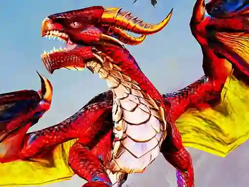 Žaidimas Flying Dragon City Attack internete