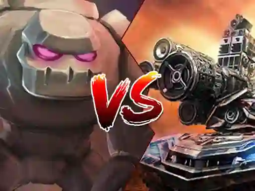 Žaidimas Tank vs Golems internete