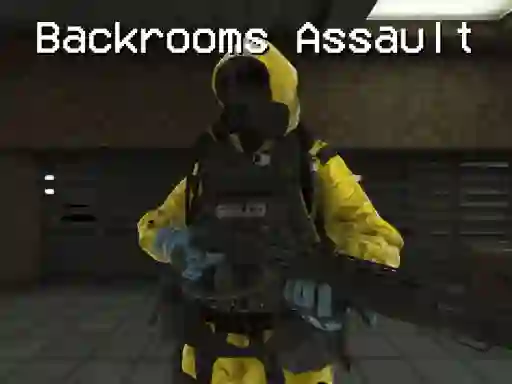 Žaidimas Backrooms Assault internete