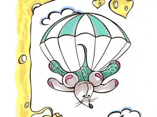 Žaidimas Cute Animals Sky Fall internete