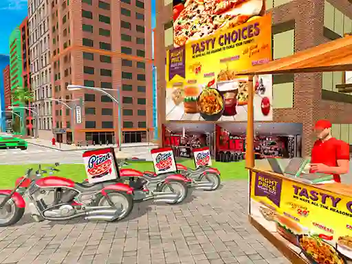 Žaidimas Pizza Delivery Boy Simulation internete
