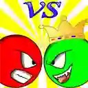 Žaidimas Red ball vs green king internete