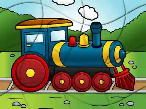 Žaidimas Transport Wavy Jigsaw internete