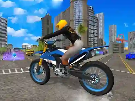 Žaidimas City Bike Stunt Racing internete